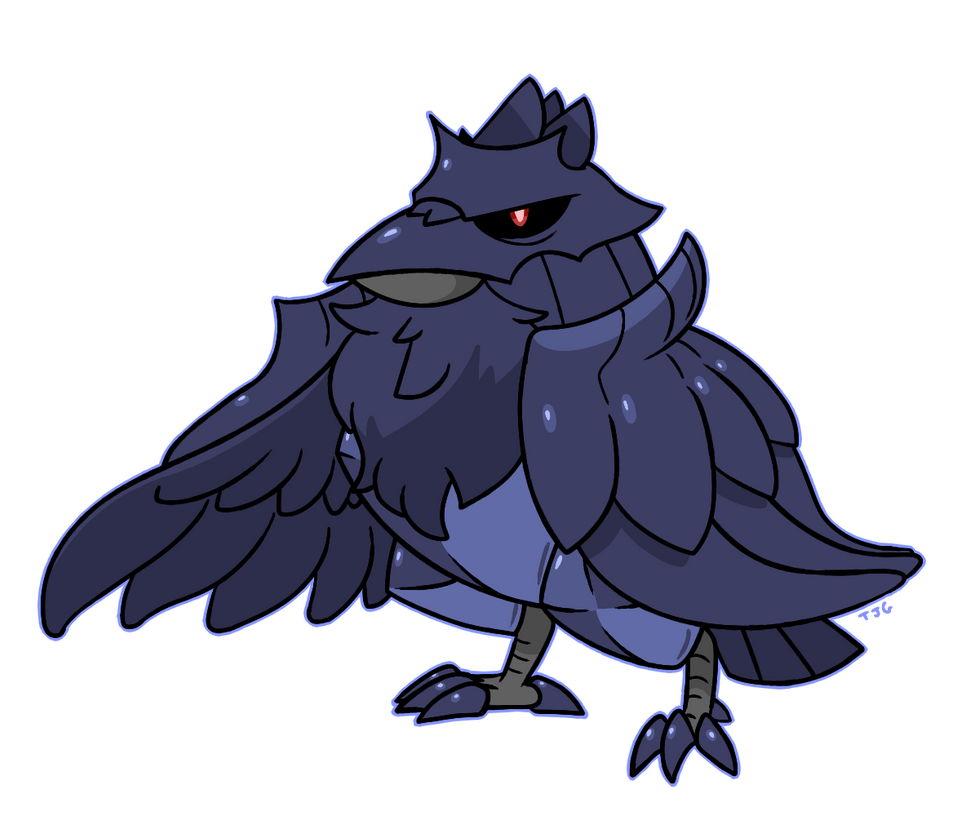 Corvernight Corviknight by TerriblyJadedGamer on DeviantArt