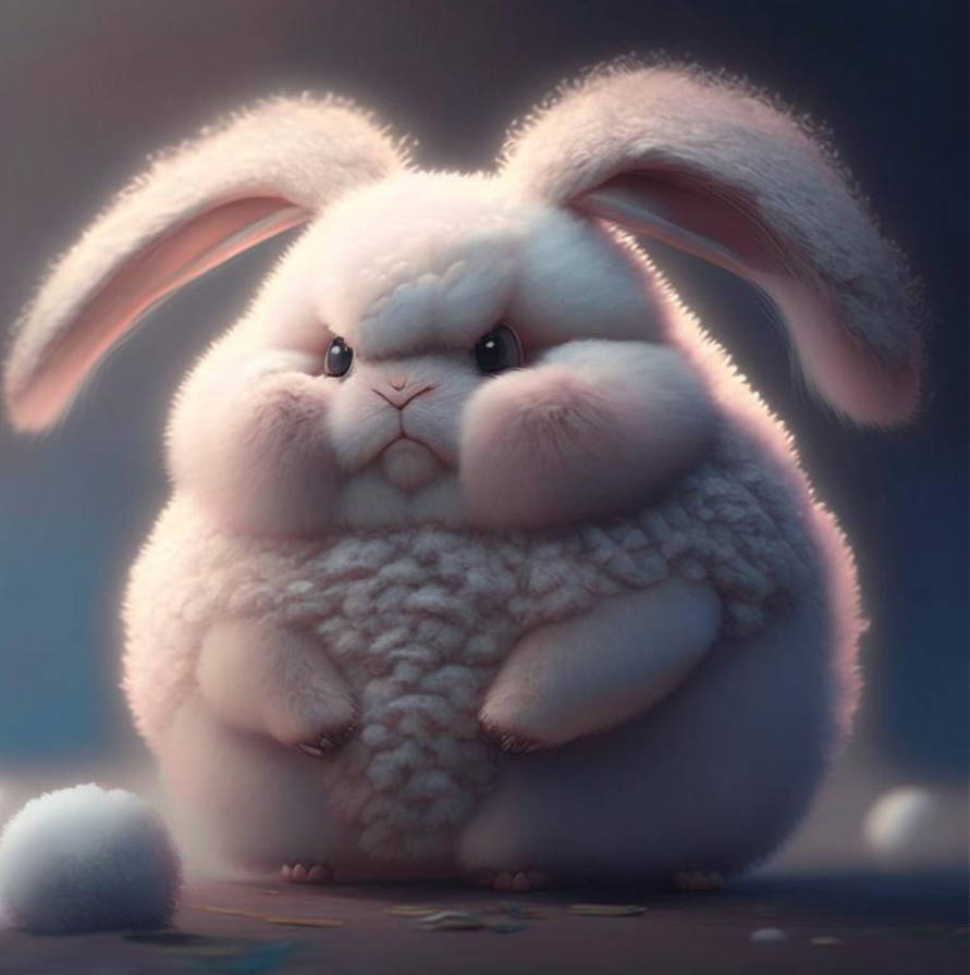 Fluffy Fluffy Bunny by autounit777 on DeviantArt