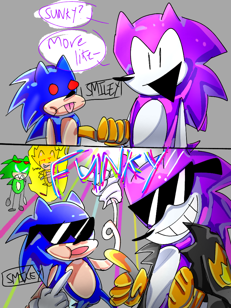 Sunky.mpeg and Sanic.exe by IceCreamJaxxie on DeviantArt