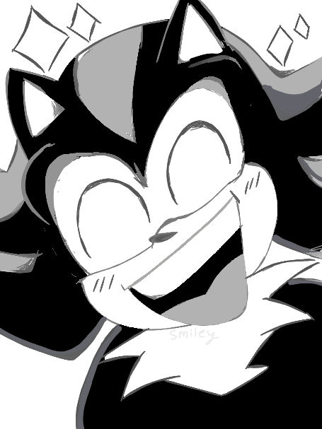 Shadow Spindashing Shadow smiling (Dash and Spin manga) by SmileyTheFirst on DeviantArt
