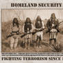 Native americans fight against terrorism