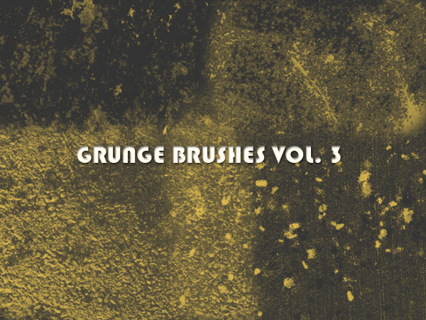 Grunge Brushes Vol. 3