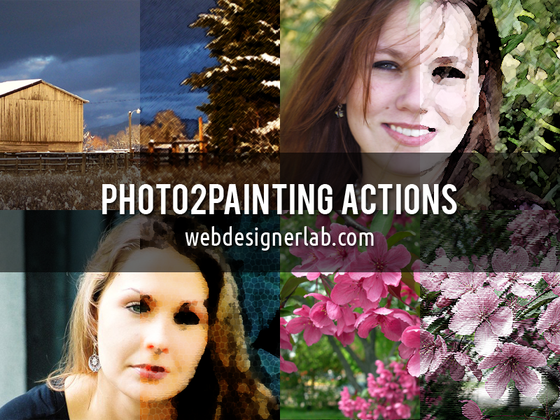 Photo2Painting Free Actions by xara24