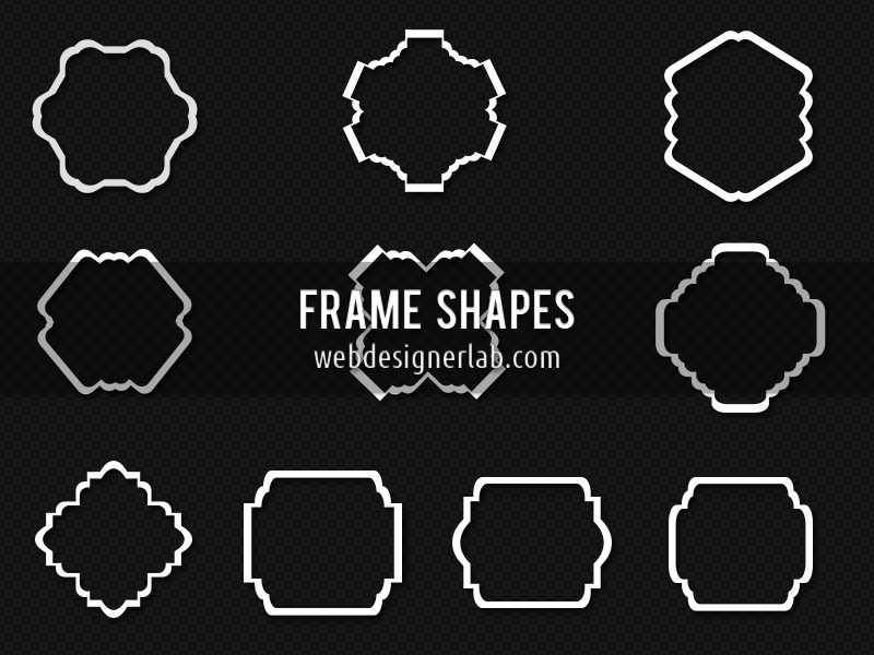 Frame Shapes by xara24 on DeviantArt