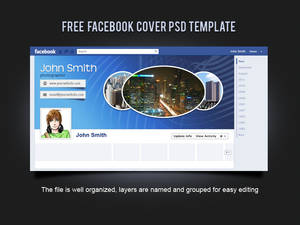 Free Facebook Cover PSD Template