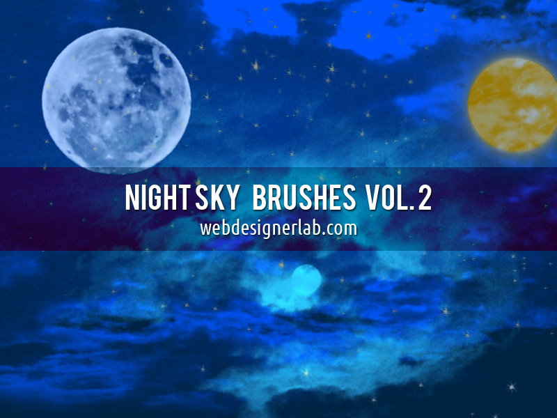 Night Sky Brushes Vol. 2