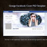 Free Grunge Facebook Cover PSD Template