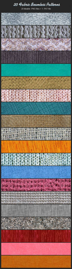 20 Fabric Seamless Patterns