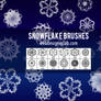 Free Snowflake Brushes