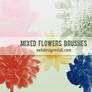 Mixed Flowers Brushes