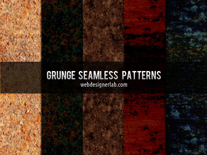 Grunge Seamless Patterns