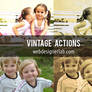 Vintage Actions for Photoshop