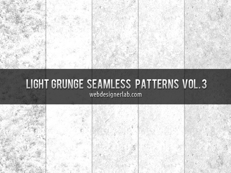 light grunge seamless patterns vol 3