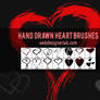 Hand Drawn Heart Brushes