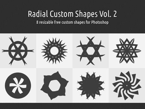 Radial Custom Shapes Vol. 2