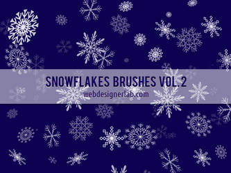 Snowflake Brushes by xara24