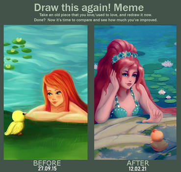 Draw this again! Progress in 6 years =)