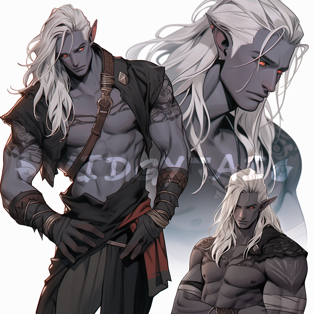 Drow Deviantart Male Drow AI Adopt - $7 - CLOSED by Widgy-AI on DeviantArt