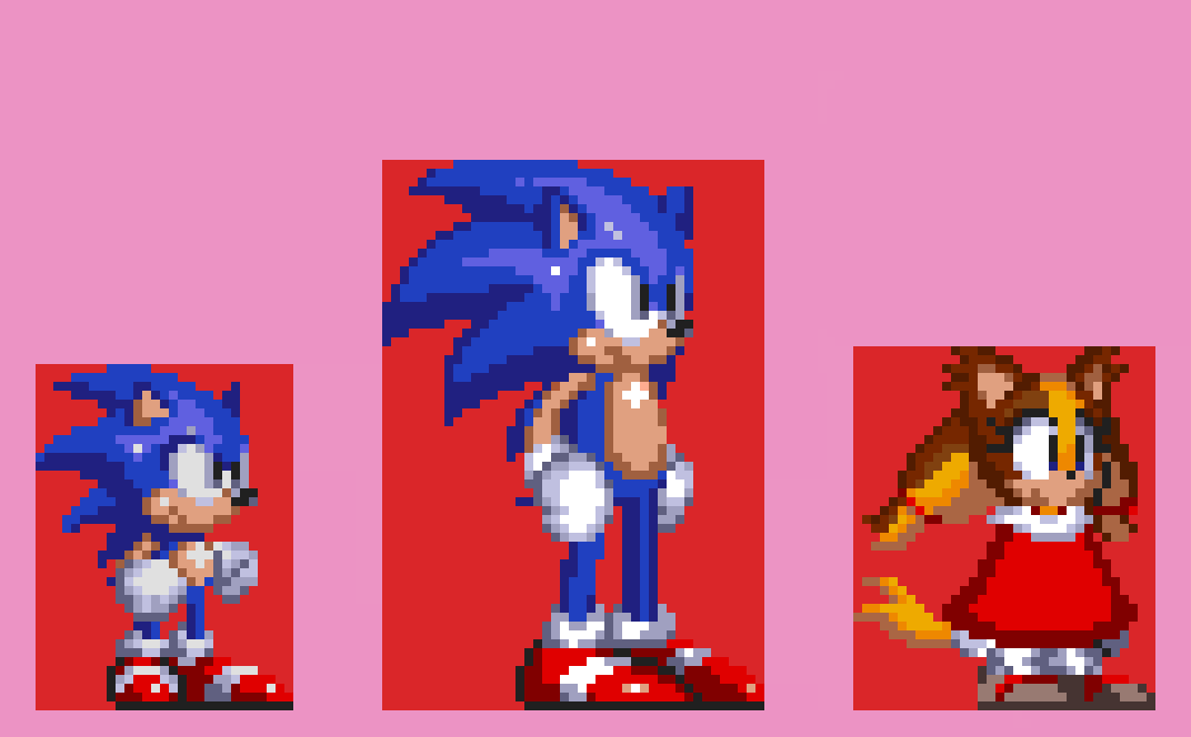 Sonic 3 Styled Dark Sonic by TannerTW25 on DeviantArt