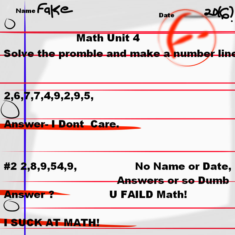 I Failed Math by Knoximax on DeviantArt