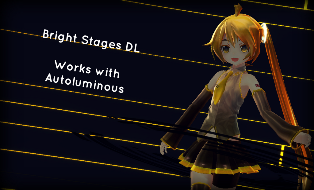 :MMD: [Download] Light Up Stages