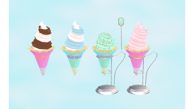 :MMD: Fancy Ice Cream DL