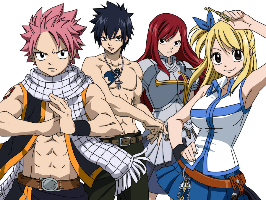 Fairy Tail Characters by iamdeathwolf on DeviantArt