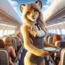 Fluffy Stewardess 2