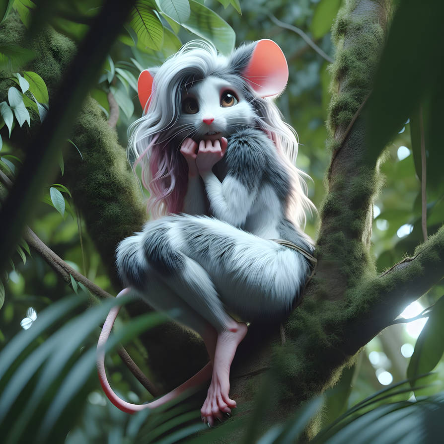 Mouse In Jungle Jungle Mouse 6 by FurFactoryAI on DeviantArt