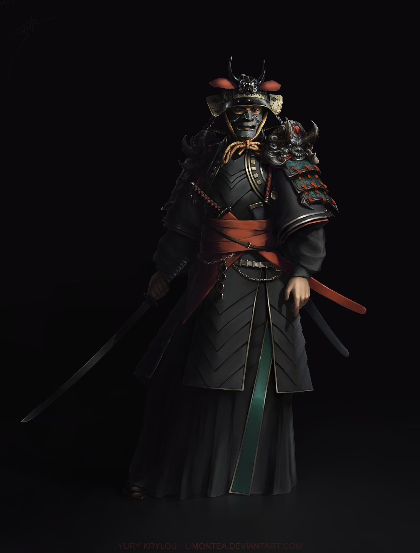 Samurai Concept by LimonTea on DeviantArt