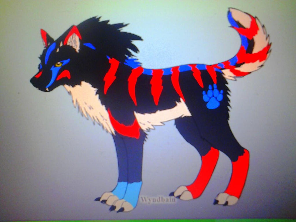 Slash the wolf by puppykittons on DeviantArt