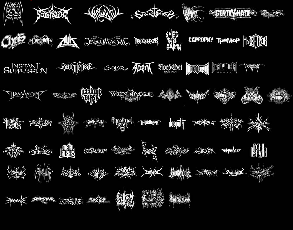 Тексты метал групп. Логотипы металл групп. Названия металл групп шрифт. Блэк метал надпись в стиле. Фон для металл группы для логотипа.