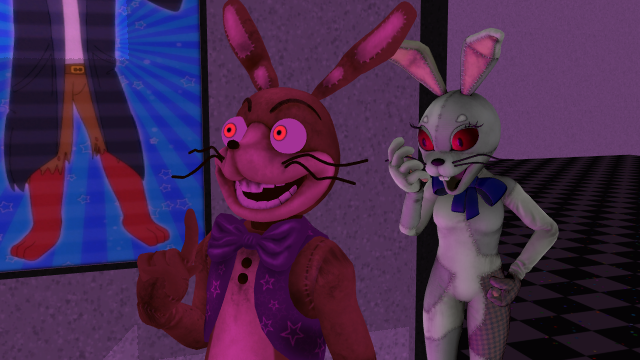 FNAF VR Help Wanted GlitchTrap/Malhare by White-Hu on DeviantArt