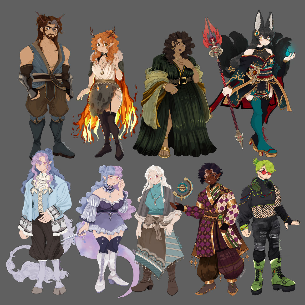 Custom Character Fandom Custom character commission so far! by Lovementish on DeviantArt