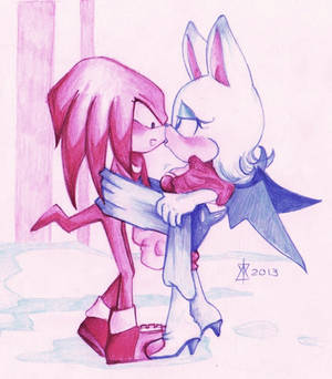 Come closer (Rouge and Knuckles)