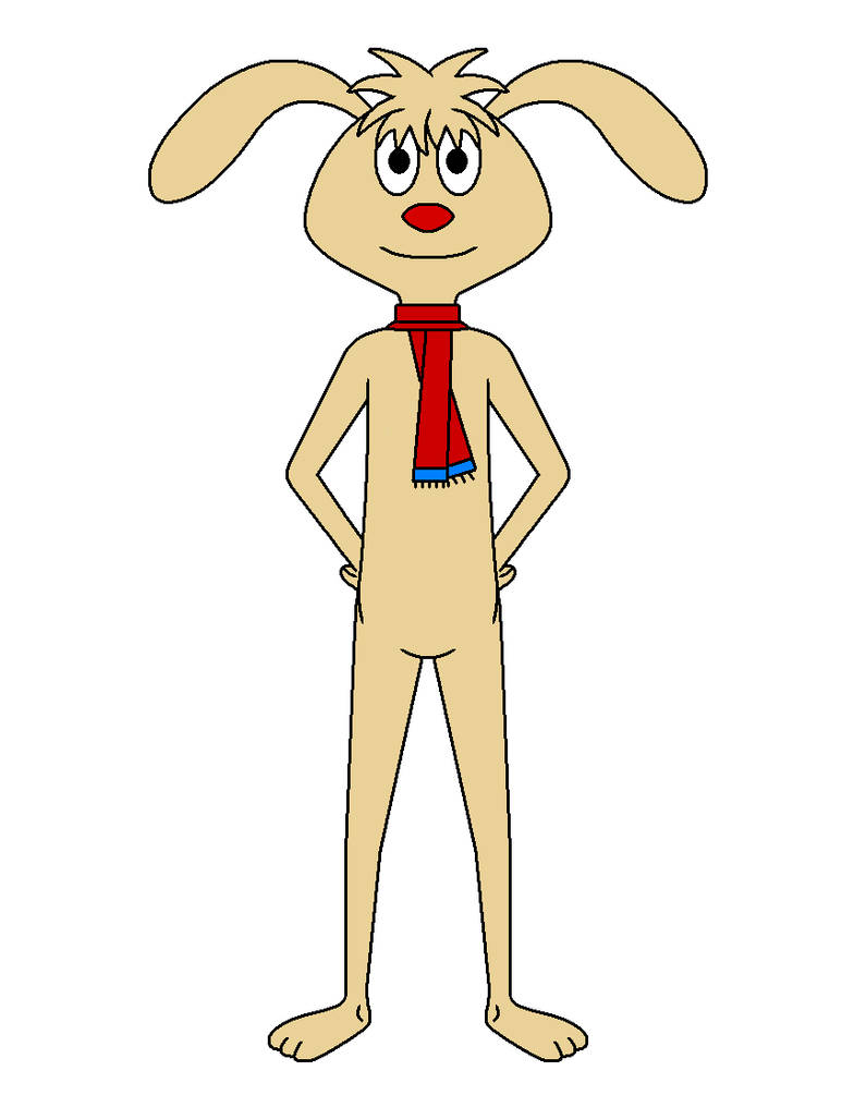 Rabbit with scarf by BKToons on DeviantArt