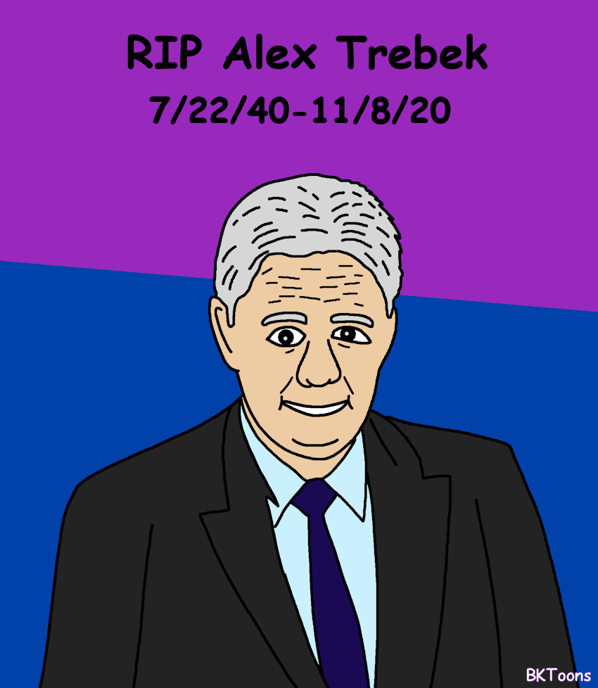 Jeopardy Rip Alex RIP Alex Trebek by BKToons on DeviantArt