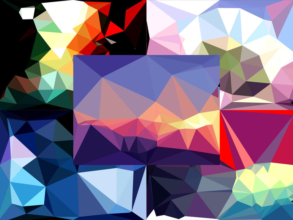 Poly Art (collage) by CriticalSausage on DeviantArt