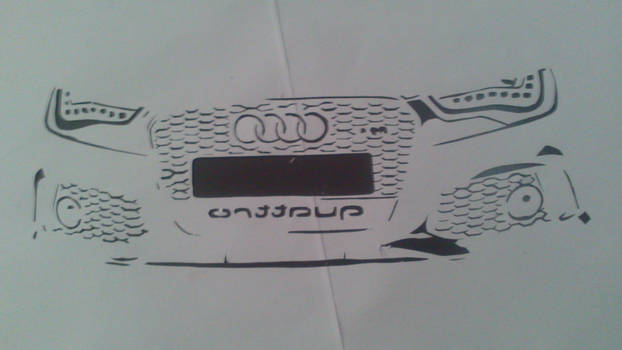 RS6 Grill-Stencil