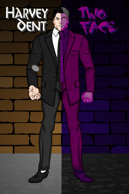 Two Face (DC Comics) by Nerd0And0Proud on DeviantArt