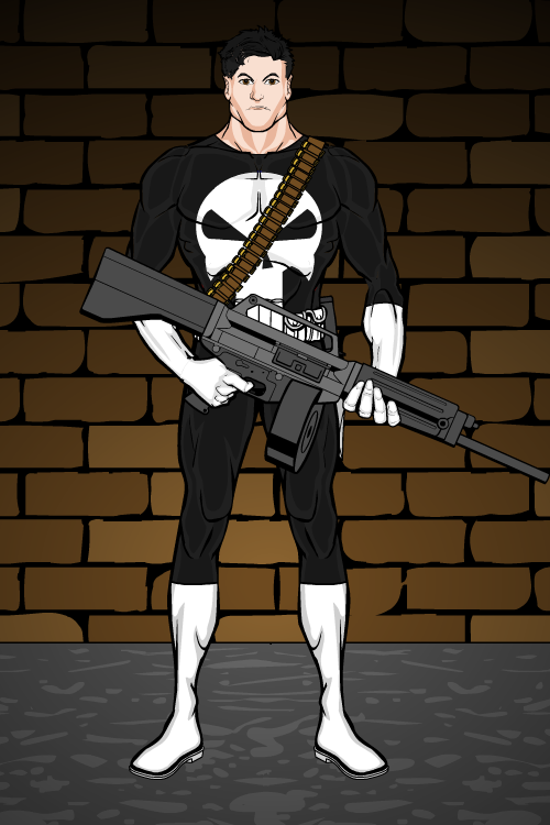 The Punisher by CHUBETO on deviantART  Punisher comics, Punisher marvel,  Punisher