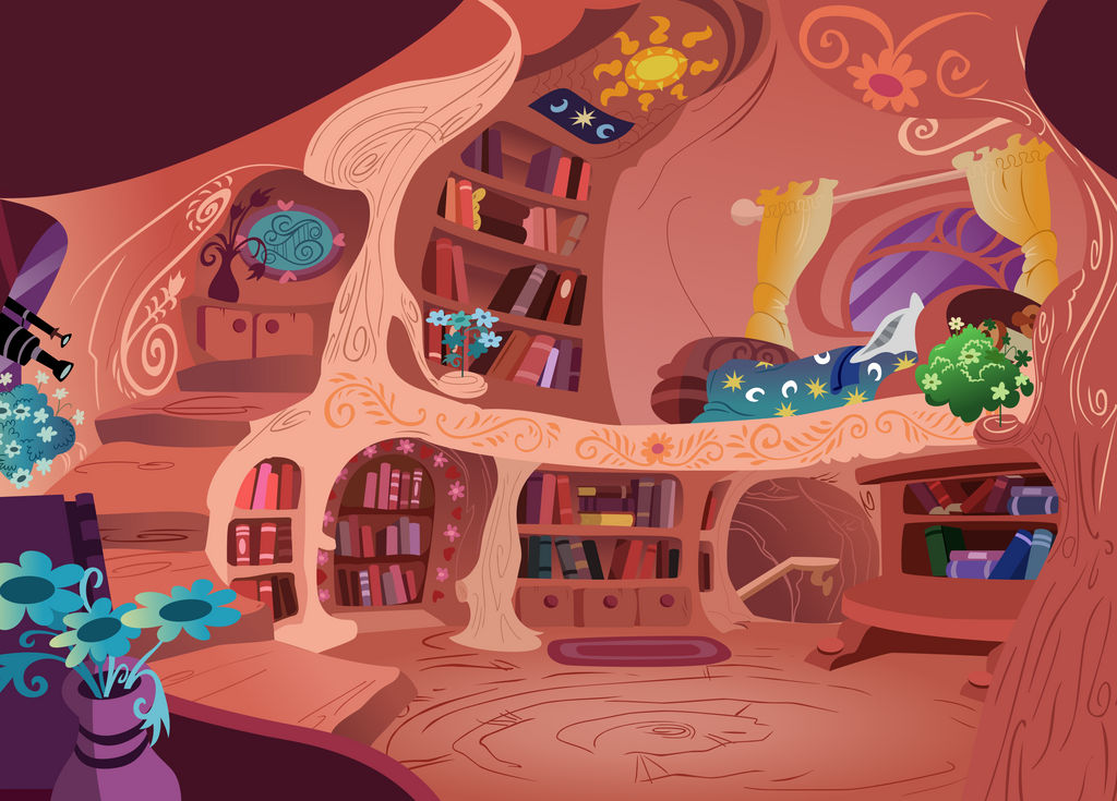 Library Upper Floors (Twilight's Bedroom)