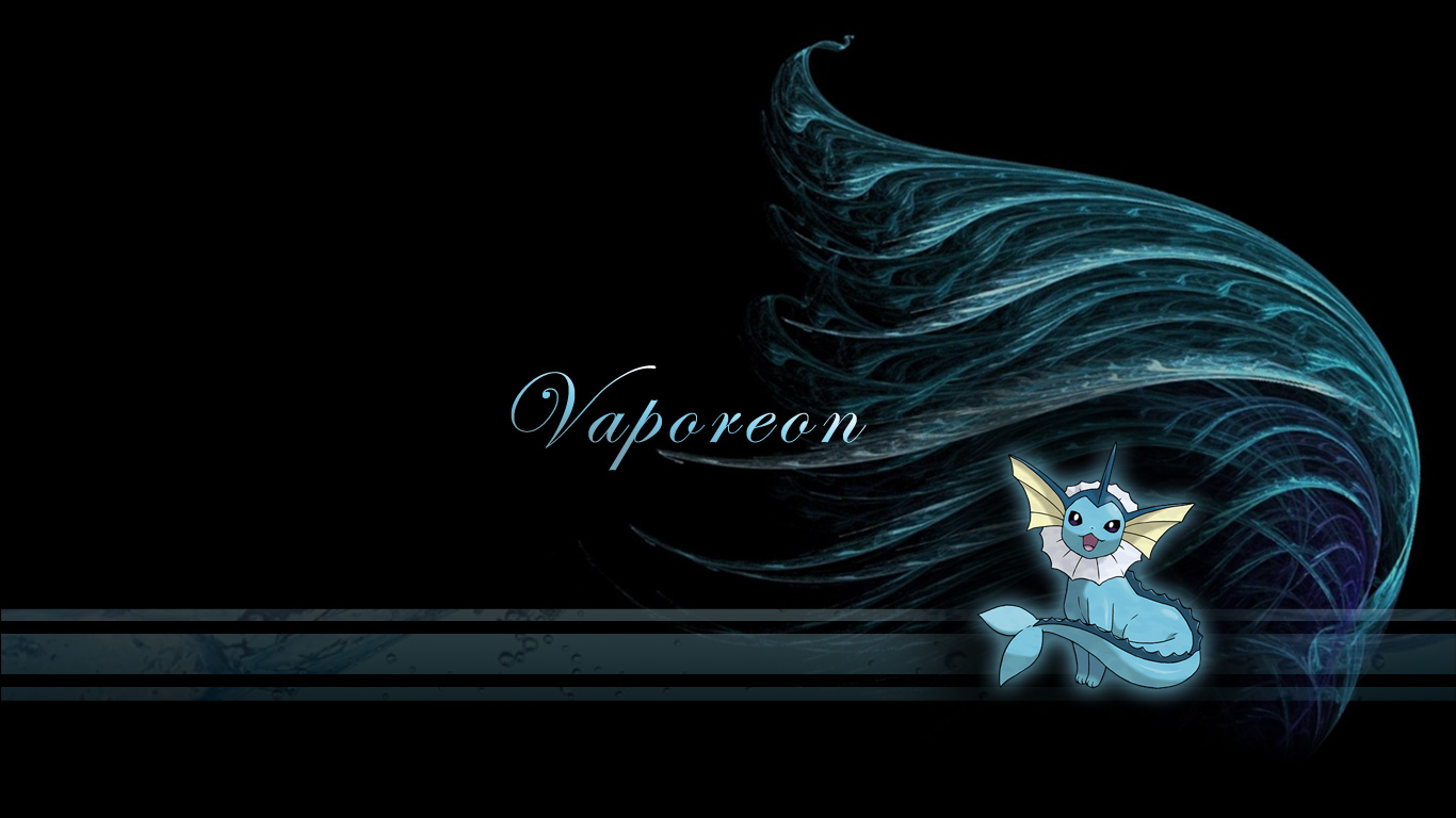 Vaporeon Wave Wallpaper