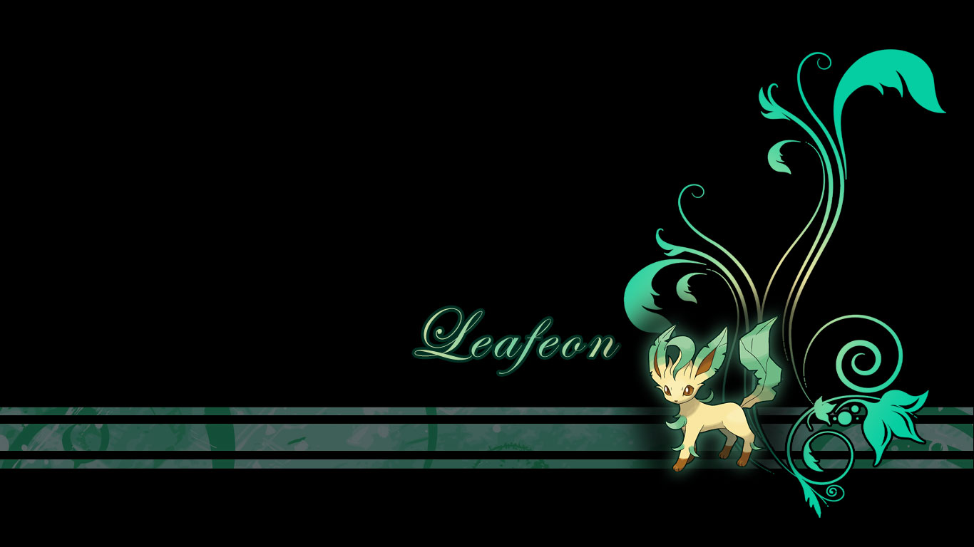 Leafeon Plant Wallpaper