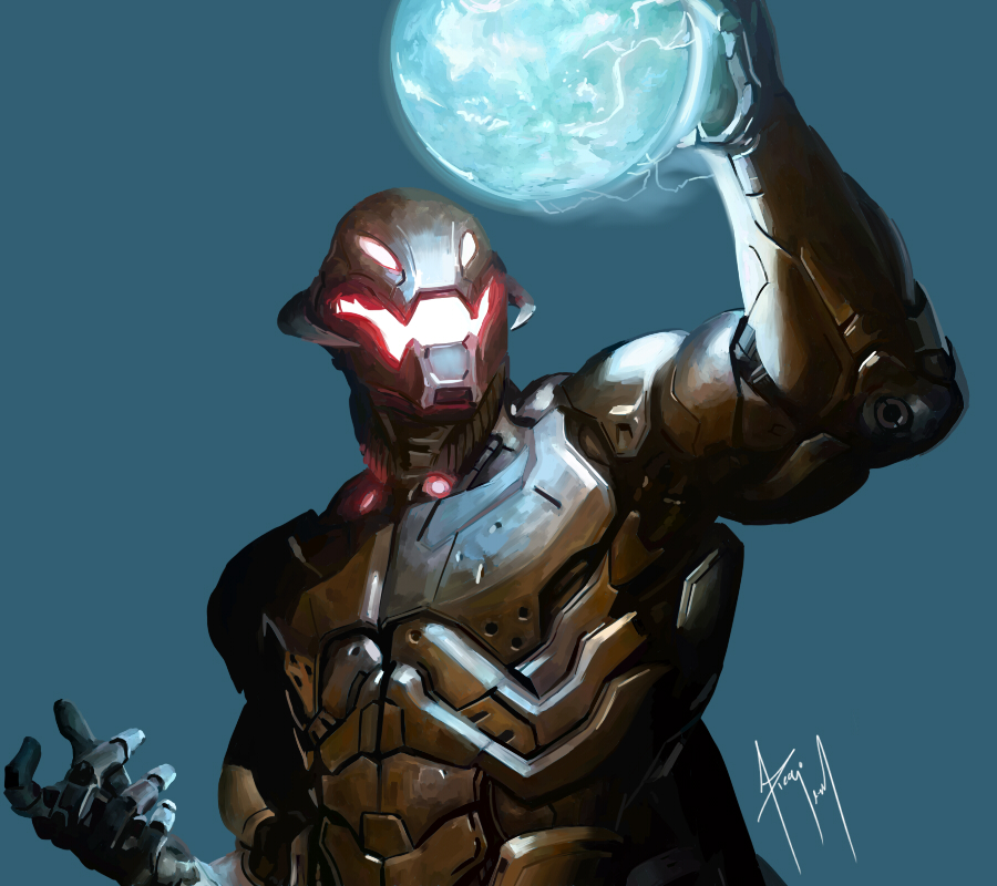 Marvel - Ultron - Digital speed paint