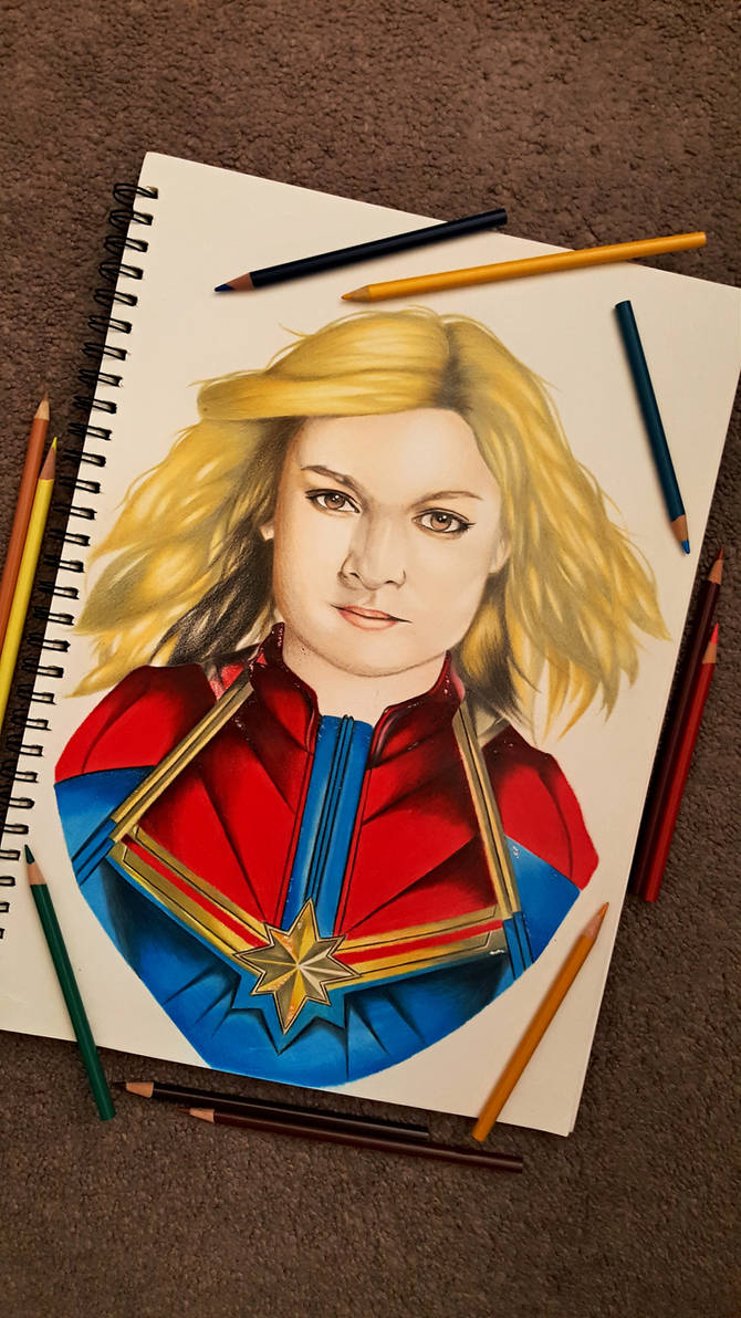 Captain Marvel by minidynz on DeviantArt