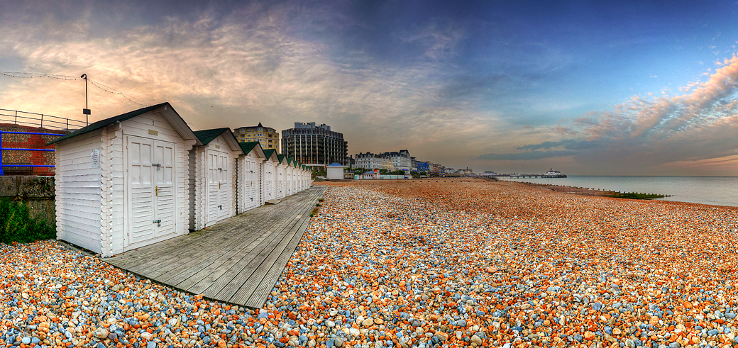 Row, Row, Row of Huts