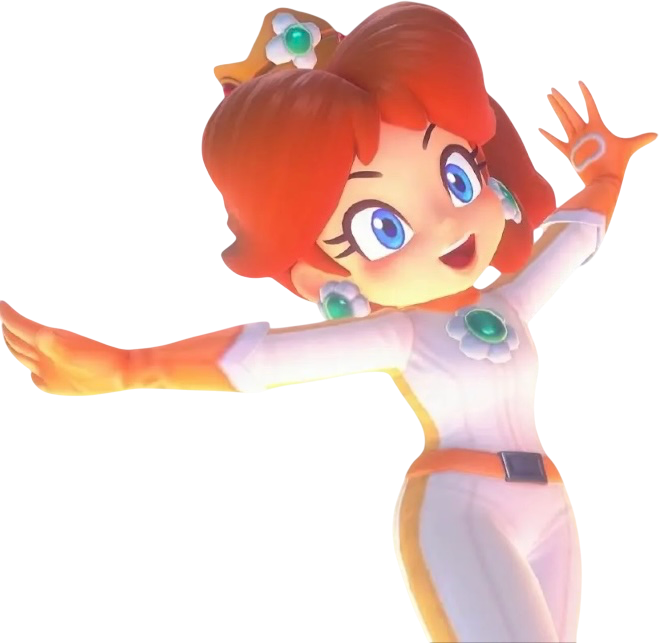 Princess Daisy vector 34 by MakaylaSunflower22 on DeviantArt