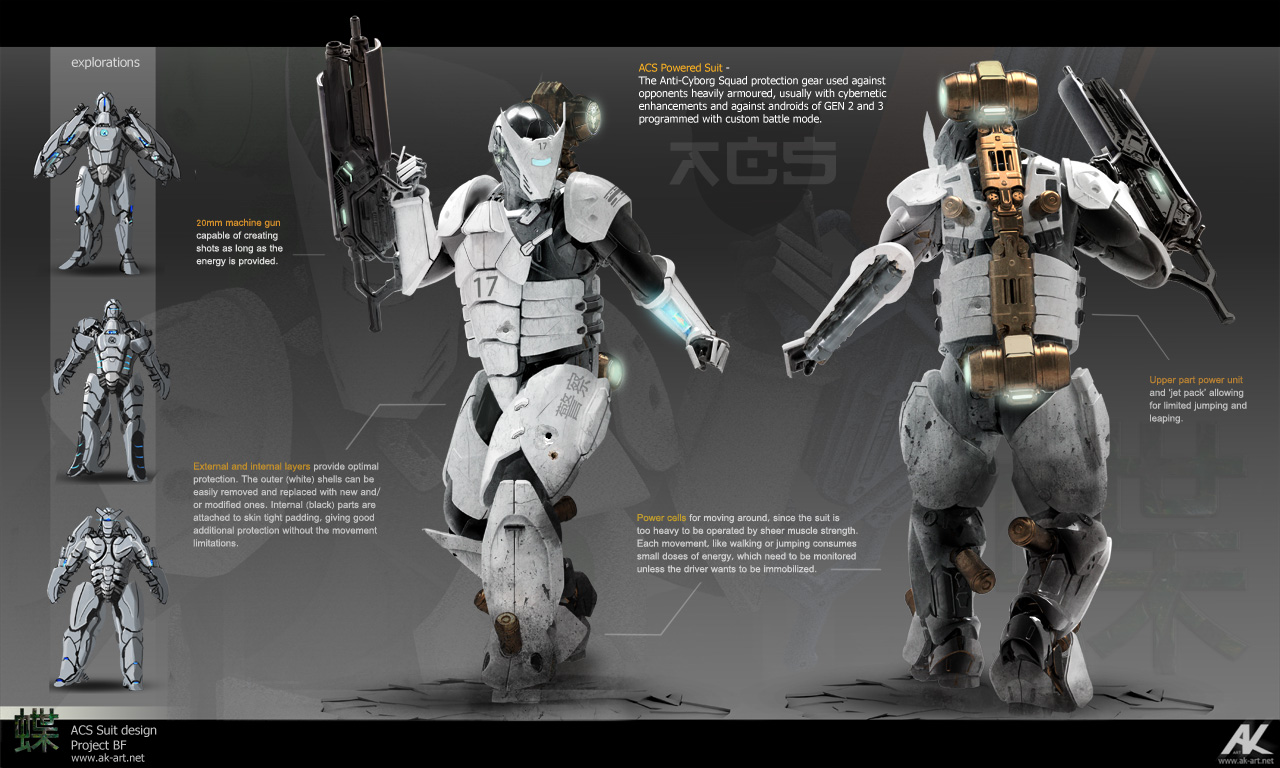 ACS Suit design by adamkuczek