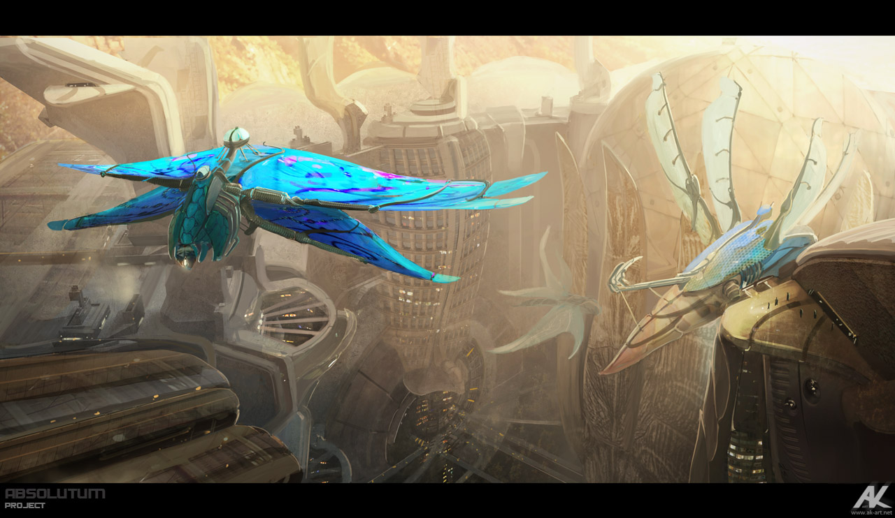 Absolutum - air-frigates by adamkuczek